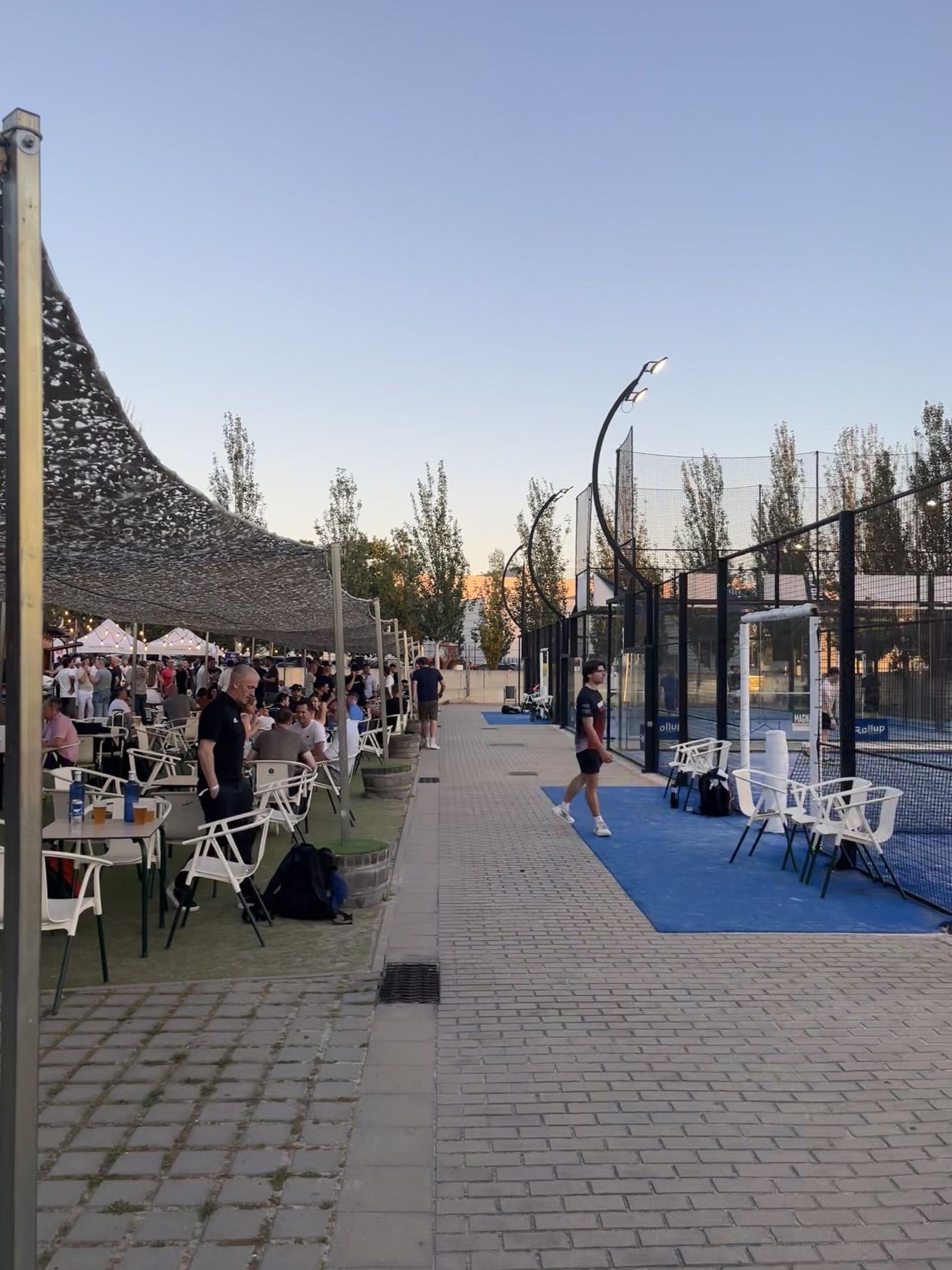 The Padel Directory’s networking evening in El Prat, Barcelona.