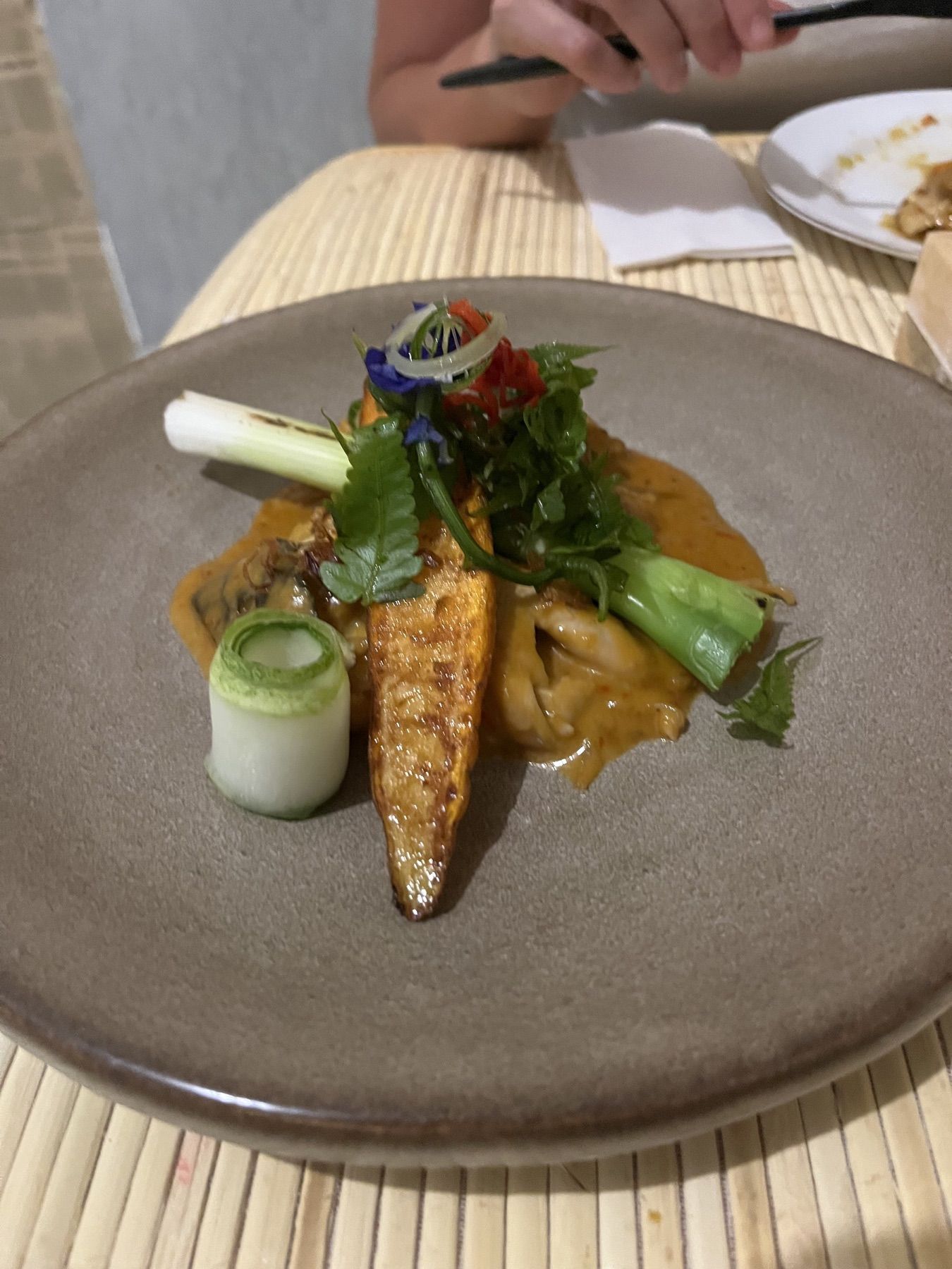 Ayam taliwang, Lombok’s own dish — ordered four times across three visits.